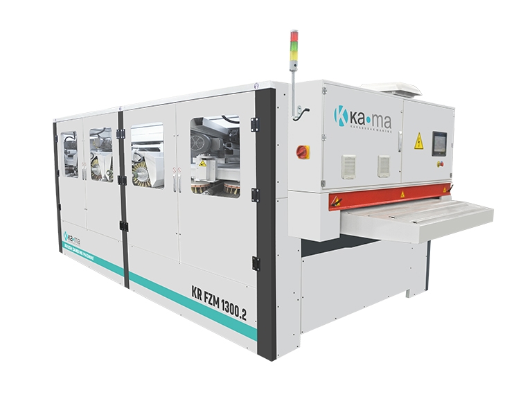 KR FZM 1300-2 — щёточный шлифовальный станок