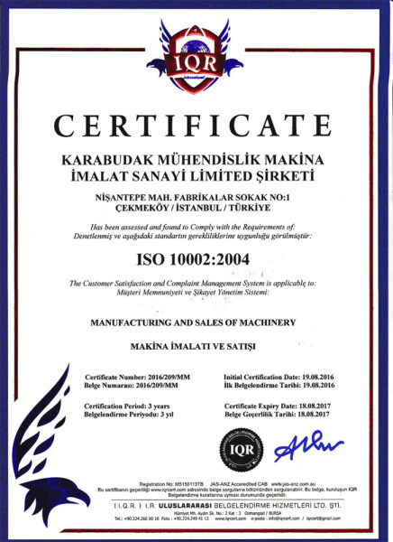 ISO 10002:2004